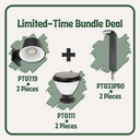 Solar Light Bundle: Leo PT0719 + Axola PT033PRO + Priva PT0111 – 6-Piece Outdoor Lighting Set