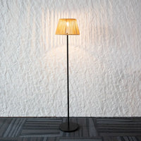 Solar Handwoven Bamboo Floor Lamp - HAIKU solar garden light PT0904