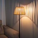 Solar Handwoven Bamboo Floor Lamp - HAIKU solar garden light PT0904