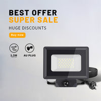 Waterproof LED Floodlight with Motion Sensor Yard/Garden E023EIS-20W