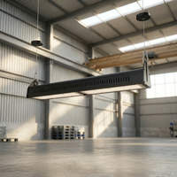 LineBeam Linear High Bay H018E | 140lm/w | LUMILEDS+SOSEN | 5-Year Warranty
