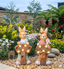 Solar Rabbit Ornament – Garden & Courtyard Decoration PT0612