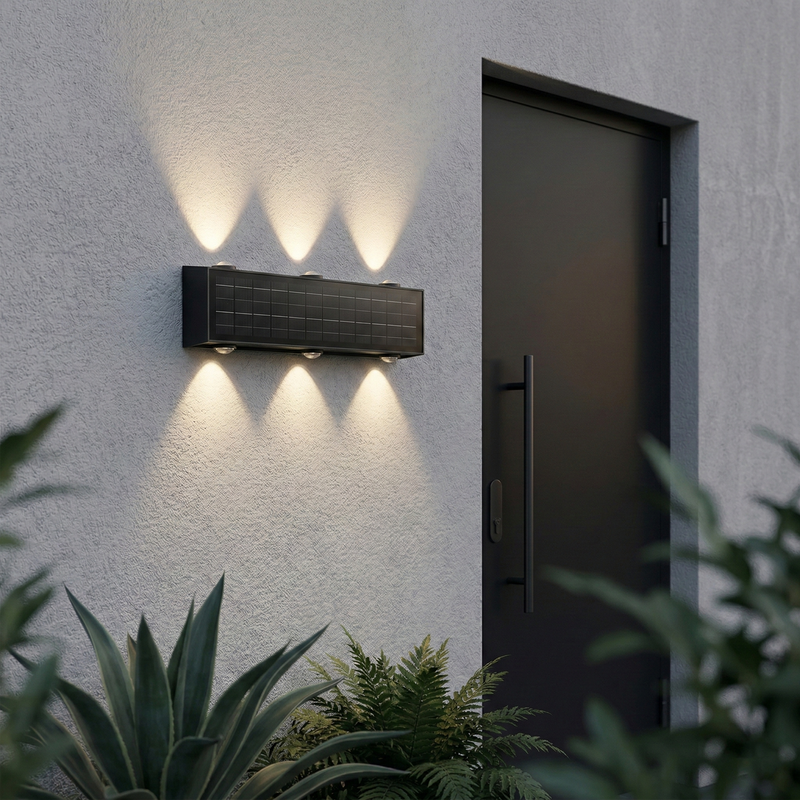 8W Solar Wall Wash Light – Warm White 3000K PT0802