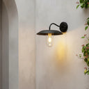 solar outdoor wall light, designed for energy-efficient illumination.