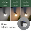 Decorative solar wall lamp with 10hr runtime and lithium battery