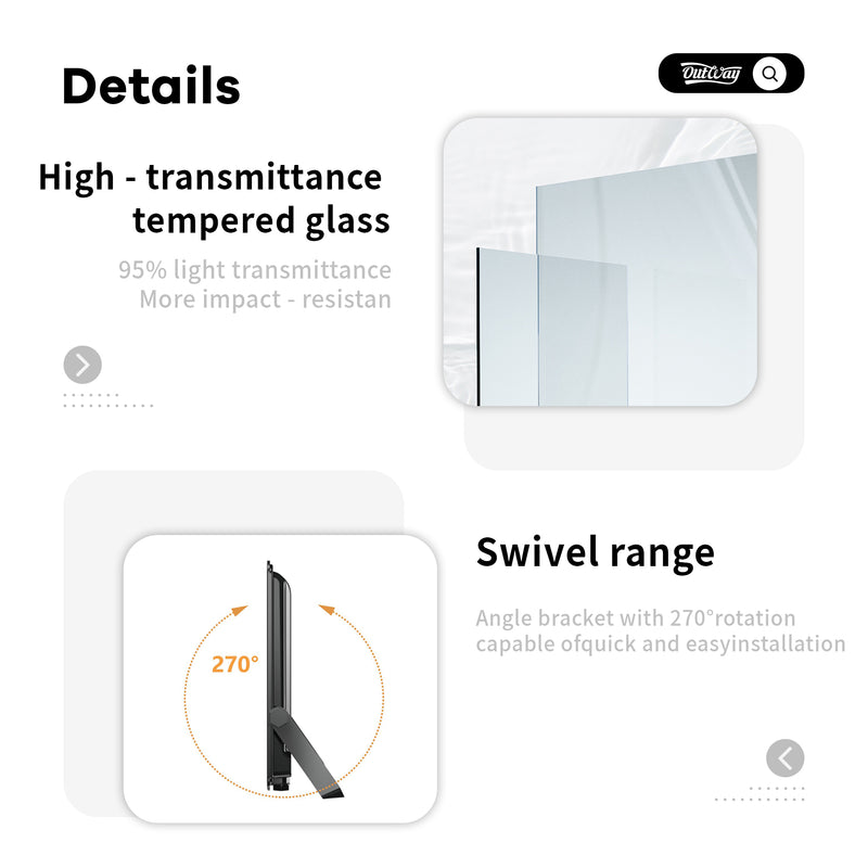 Outway E017EI Waterproof LED Floodlight  20w-200w