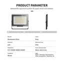 Voro Tri-Color Floodlight E027EI-100W-CCT