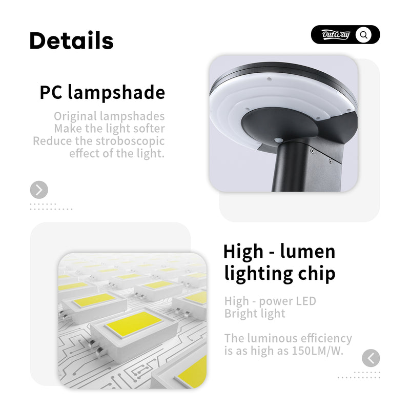 Outway T033B Solar Garden Light