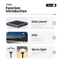 Outway TD002 Solar Garden Light | Pole Not Included