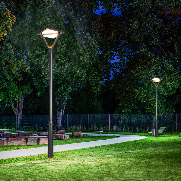 Solar powered road lights