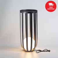 Stylish Indoor Lantern Table With Plug-In Power, Perfect For Home Decor And Cozy Lighting, Flat Top For Versatile Use As A Table Or Stand – PT0805D