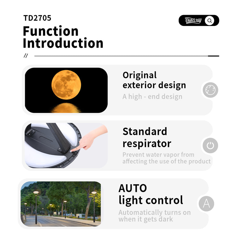 Road street solar light