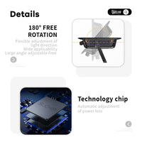 Rotatable Solar Motion Sensor Floodlight