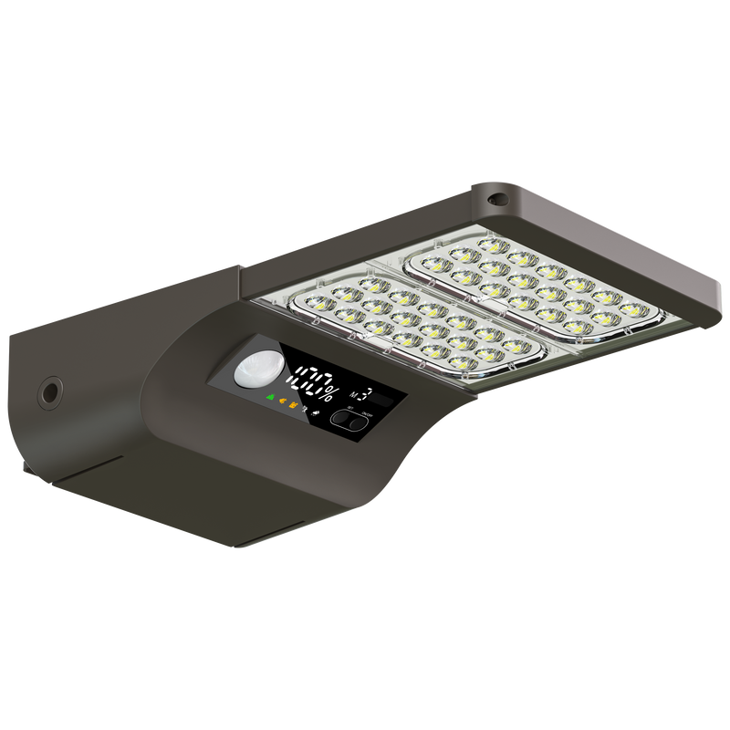 Smart Solar Street Light Australia T008|OSRAM LED Battery Screen| IP65 IK08