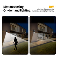 Smart lighting solar floodlight