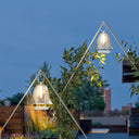 Solar Outdoor Hanging  Garden Light Dew Lamp PT0808