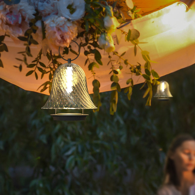 Solar Outdoor Hanging  Garden Light Dew Lamp PT0808