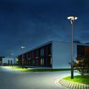 Solar garden post lights
