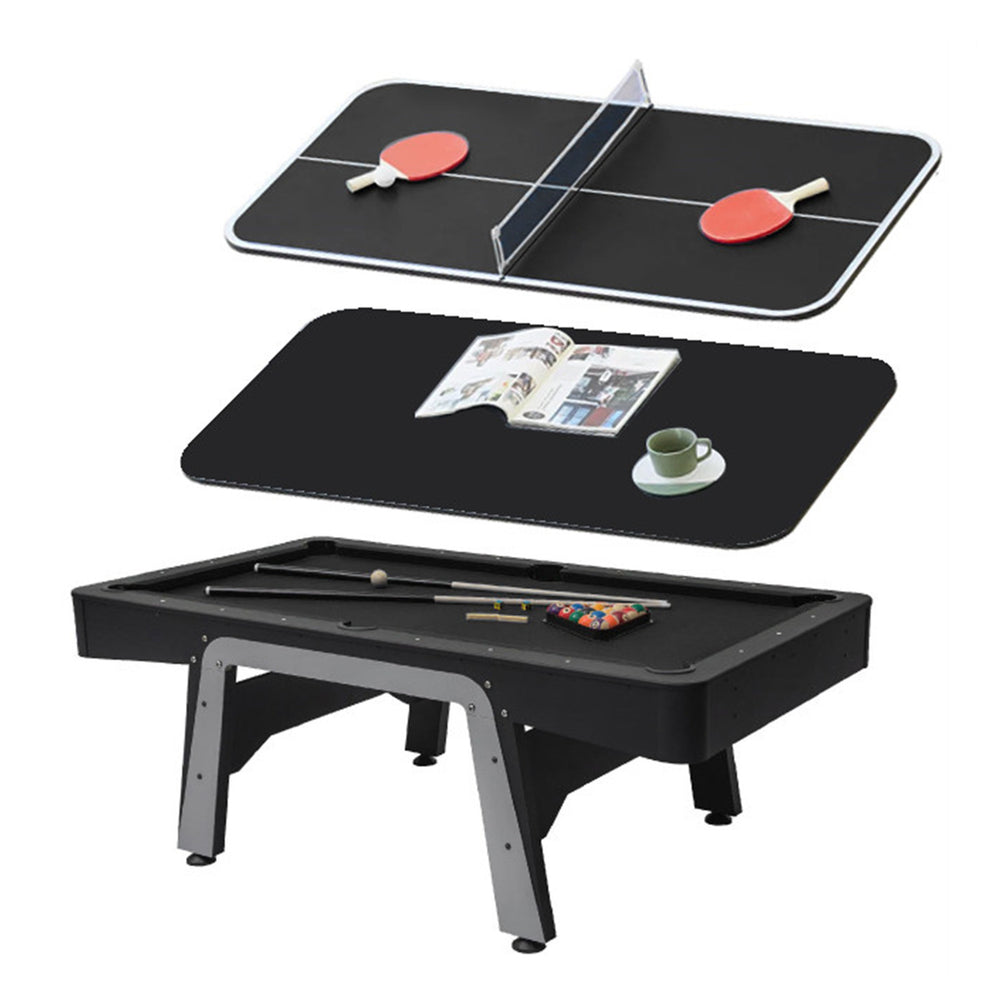 StarTrek 3IN1 Pool Table-8FT Black/Top Storage