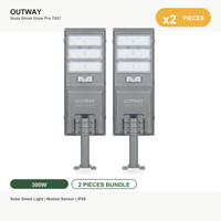 Nexa Street Glow Pro Solar Street Light T007 | 60000LM | 3 Modes | IP65