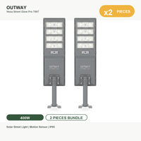 Nexa Street Glow Pro Solar Street Light T007 | 60000LM | 3 Modes | IP65