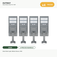 Nexa Street Glow Pro Solar Street Light T007 | 60000LM | 3 Modes | IP65
