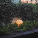Waterproof LED Resin Moon Outdoor Solar Garden Light Warm Light