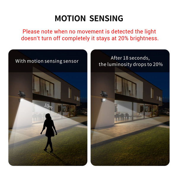 Modo Solar Motion Sensor Floodlight T001ES