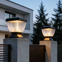 Nexi Solar Pillar Light with Tri-Color PT0112