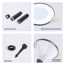 Automatic solar yard light with dusk-to-dawn sensor for effortless operation.