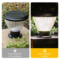 solar pillar light