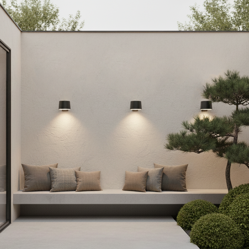 Leo Motion Sensor Solar Wall Light PT0719