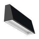 Bright outdoor wall light, powered by solar energy for sustainable illumination.