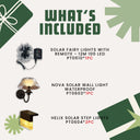 Fairy Lights, Wall Light & Step Lights Set
