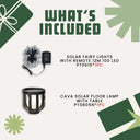 Fairy Lights & Floor Lamp Set