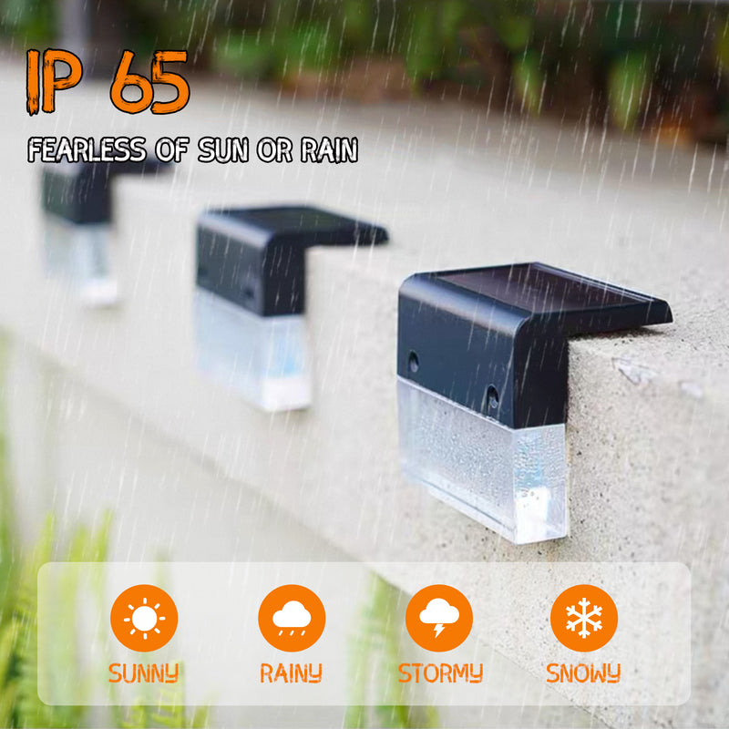 Helix Solar Step Lights 6-Pack PT0604 (6 pieces)