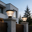 Priva Solar Pillar Light with Tri-Color PT0111
