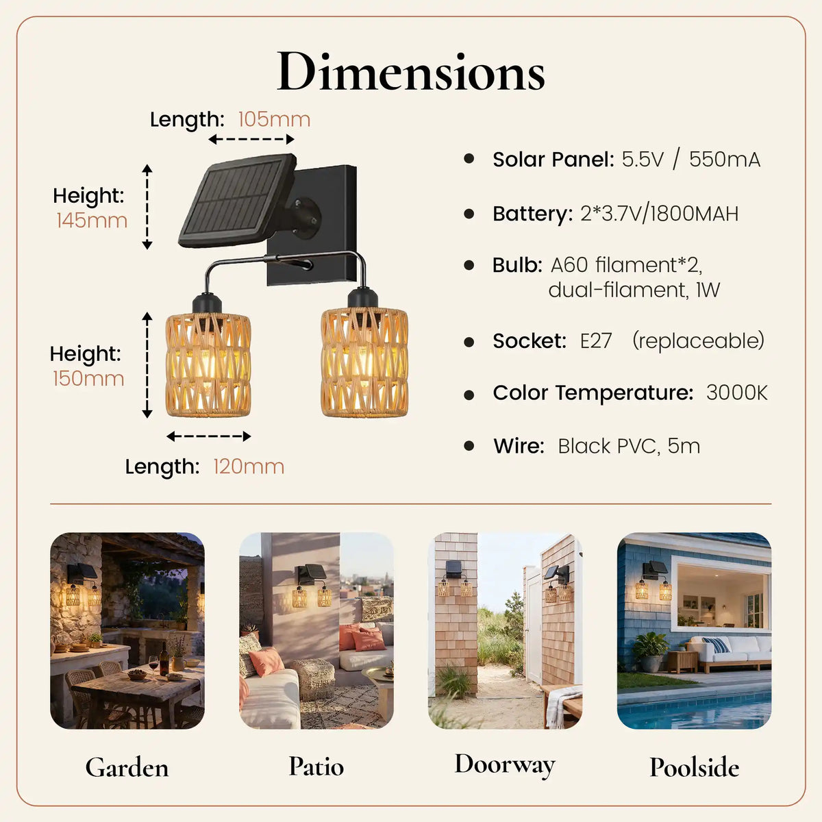 Dimensions