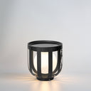 Solar-powered decorative light to add a unique ambiance to outdoor spaces.