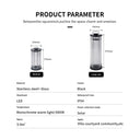 Versatile solar light that transforms from pathway fixture to portable lantern.