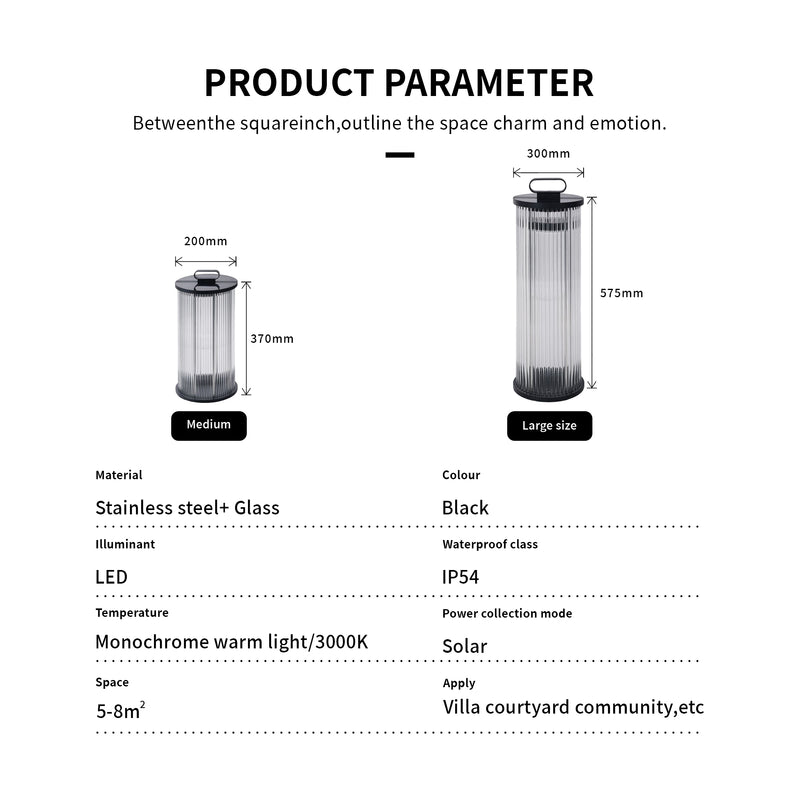 Versatile solar light that transforms from pathway fixture to portable lantern.