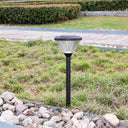 Constructed with durable aluminum and PC lampshade, these solar garden lights resist fading, UV damage, high temperatures, and aging.