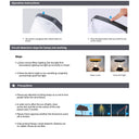 Durable weatherproof solar light, resistant to rain, wind, and UV exposure.