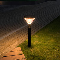 Outdoor solar lawn lamp with strong brightness and stylish design.