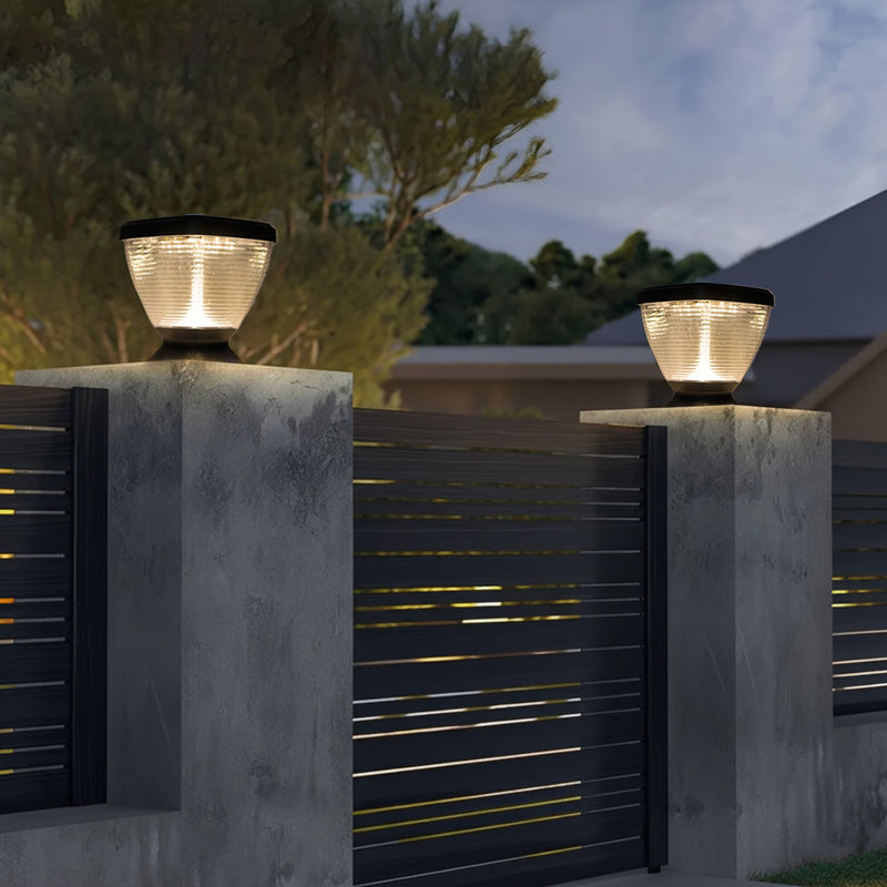 Nexi Solar Pillar Light with Tri-Color PT0112