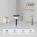 Enjoy free shipping on solar garden lights featuring adjustable height and color temperature, durable aluminum build, and waterproof design.