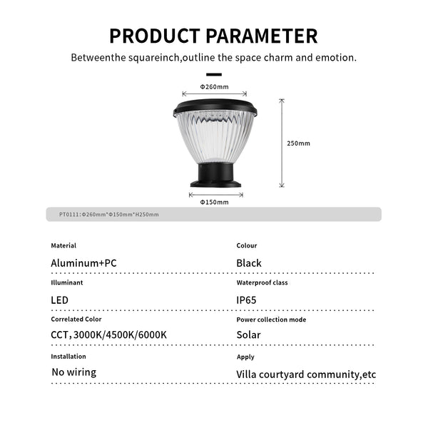 High-brightness solar light with powerful LED illumination for outdoor security.