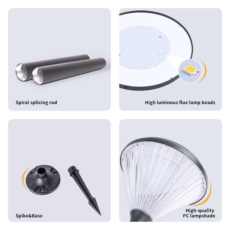 high quality solar LED lawn lights