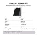 Bright LED solar exterior light with a sleek modern design. Ideal for home entrances and pathways.