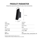 LED solar outdoor light with a sleek design, ideal for Australian homes.
